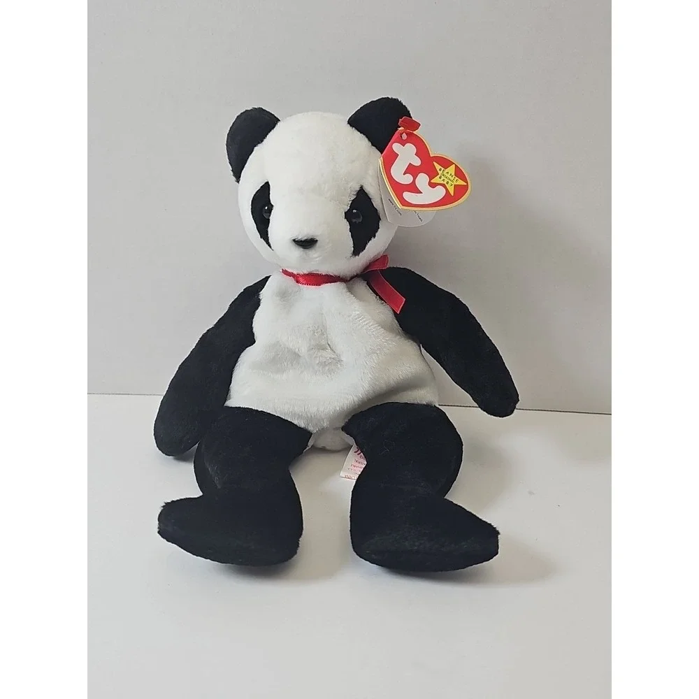 RETIRED Ty Beanie Baby FORTUNE Bear ERRORS With Tags